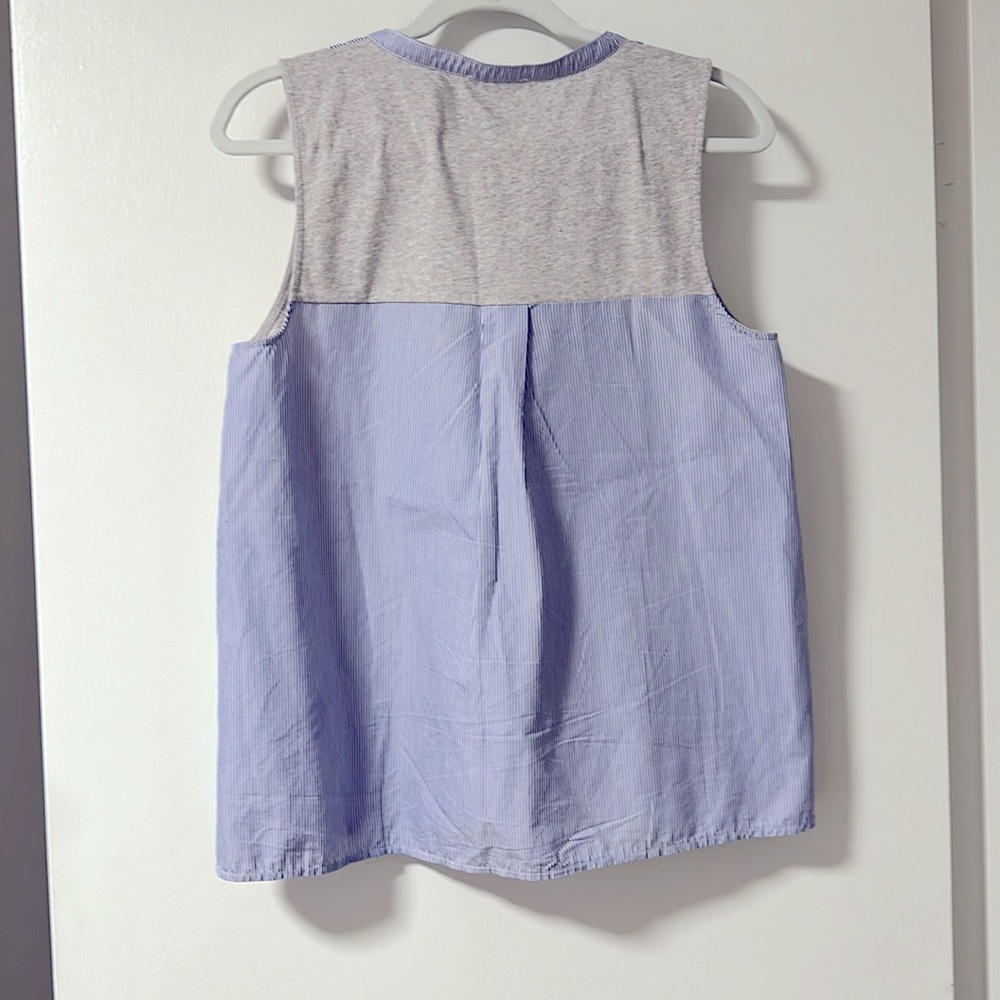 J Crew Striped Shell/Tank - Picture 3 of 5